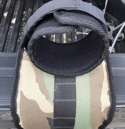 E-Bike Down Tube Strap: Available in Dark Camo Only