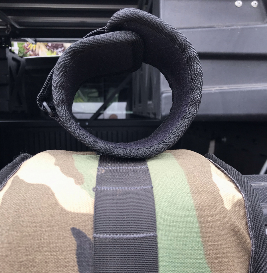E-Bike Down Tube Strap: Available in Dark Camo Only