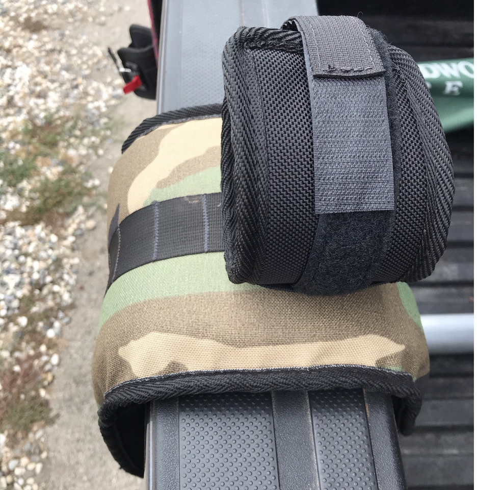 E-Bike Down Tube Strap: Available in Dark Camo Only